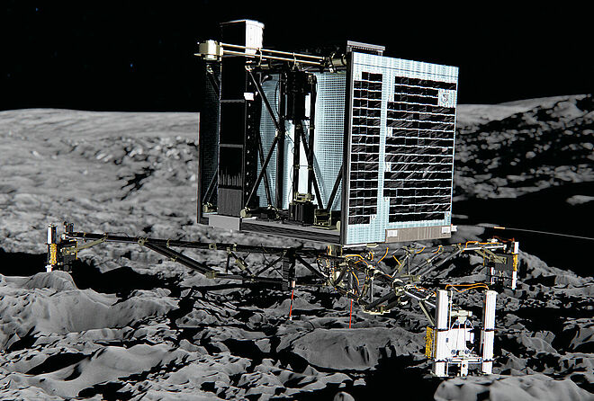 微型驱动系统 航空航天 Rosetta mission header