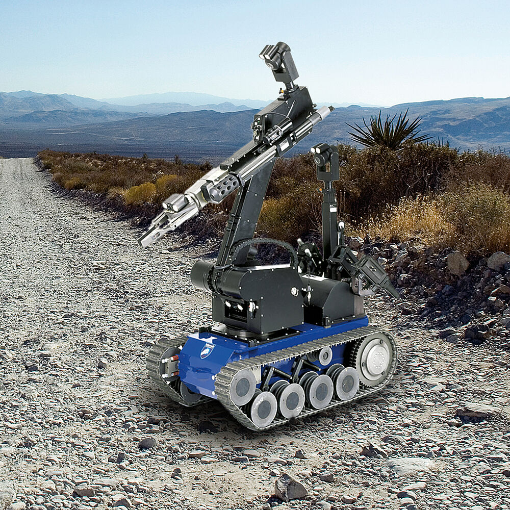 履帶式全地形移動機器人中的直流電機